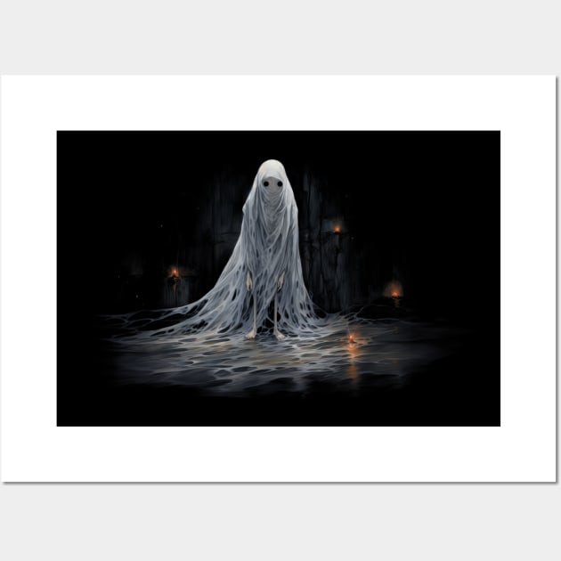 The Poltergeist, Halloween Wall Art by MythicLegendsDigital